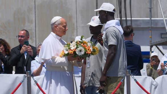 El Papa, en Arguineguín: 