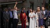 Brigitte Macron lleva de visita a las parejas de los líderes del G7 a una ciudad medieval
