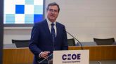El presidente de la CEOE, Antonio Garamendi.