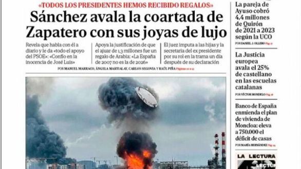 Las portadas de los periódicos de este viernes, 19 de junio