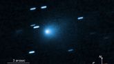 Una imagen del cometa interestelar 3I / ATLAS tomada desde el telescopio Hubble el 21 de julio de 2025.
