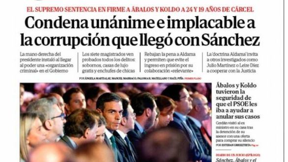 Las portadas de este martes