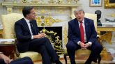 Donald Trump y Mark Rutte.