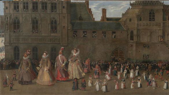 El Museo del Prado exhibe por primera vez 'La procesión de gigantes en Bruselas el 31 mayo de 1615'