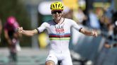Tour Francia. Primer final en alto, primer golpe de Pogacar a Vingegaard