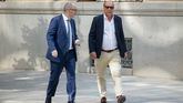 Claudio Rivas, socio de Víctor de Aldama, a su llegada a la Audiencia Nacional