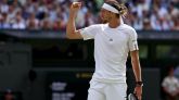 Wimbledon. Zverev fulmina a la revelación del torneo y jugará su primera final en Londres