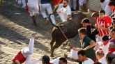 Accidentado y peligroso último encierro con toros de Jandilla