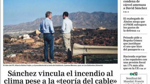 Las portadas de este martes