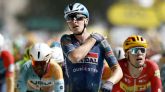 Tour Francia. Triplete de Tim Merlier tras una caída durísima