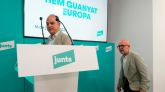 Jordi Turull y el abogado de Puigdemont, Gonzalo Boye.