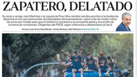 Las portadas de este martes