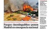 Las portadas de los periódicos de este sábado, 25 de julio