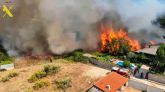 Más de 12.000 hectáreas quemadas y de 60.000 evacuados o confinados en el peor incendio de la historia de Madrid