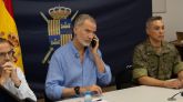 Felipe VI sigue la evolución de los incendios y ha hablado con 10 alcaldes de pueblos afectados
