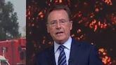 Matías Prats informa en 'Antena 3 Noticias 1 Fin de Semana' sobre el estado de los incendios de Madrid, Ávila y Castellón.