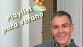 Sánchez publica su lista de canciones del verano en plena crisis migratoria