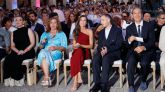 La Reina inaugura el verano de la Familia Real junto a Bardem y Sorogoyen