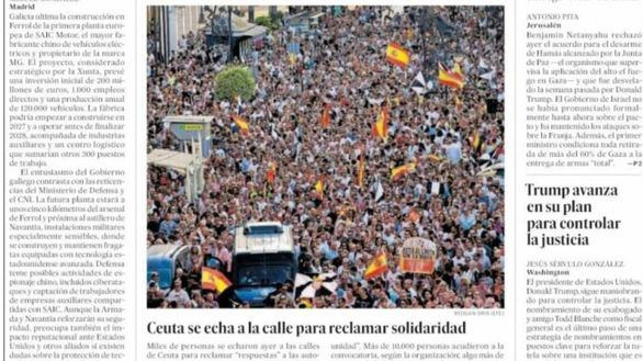 Las portadas de este lunes