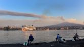 La actividad eruptiva del volcán Etna provoca el cierre del aeropuerto de Catania
