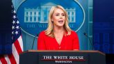 La secretaria de Prensa de la Casa Blanca, Karoline Leavitt.