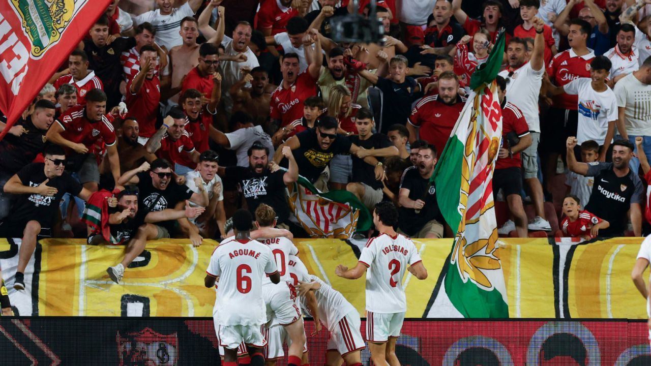 LaLiga. El Sevilla firma una agónica remontada ante el Rayo