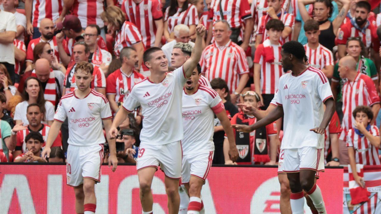 LaLiga. El Sevilla sonroja al Athletic en la conquista de San Mamés