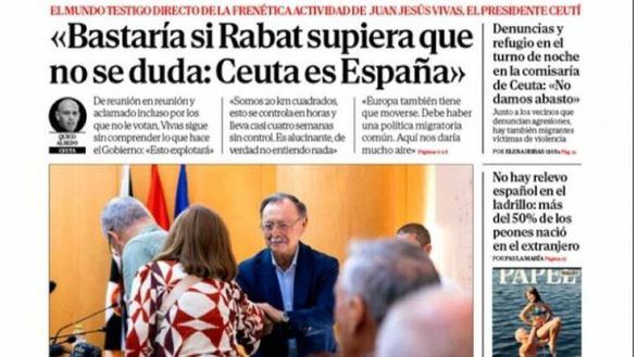 Las portadas de los periódicos de este lunes, 24 de agosto