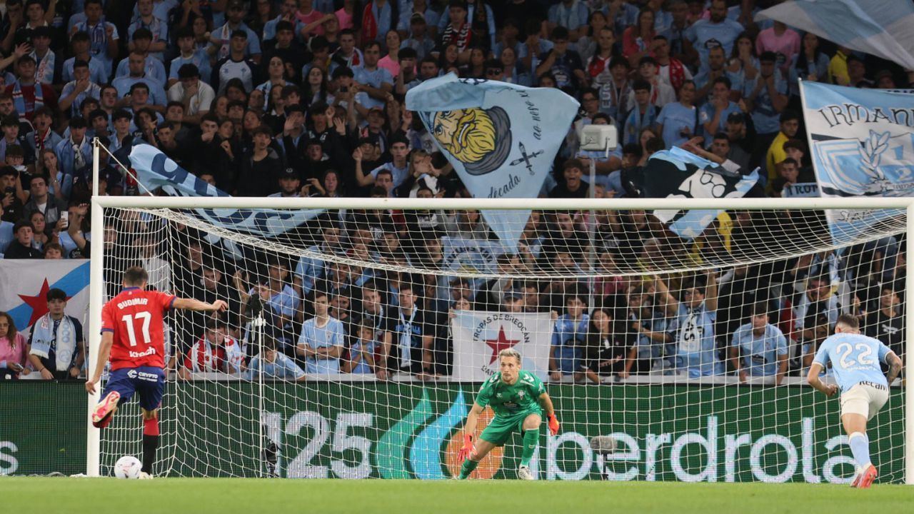 LaLiga. Osasuna remonta al Celta en Balaídos