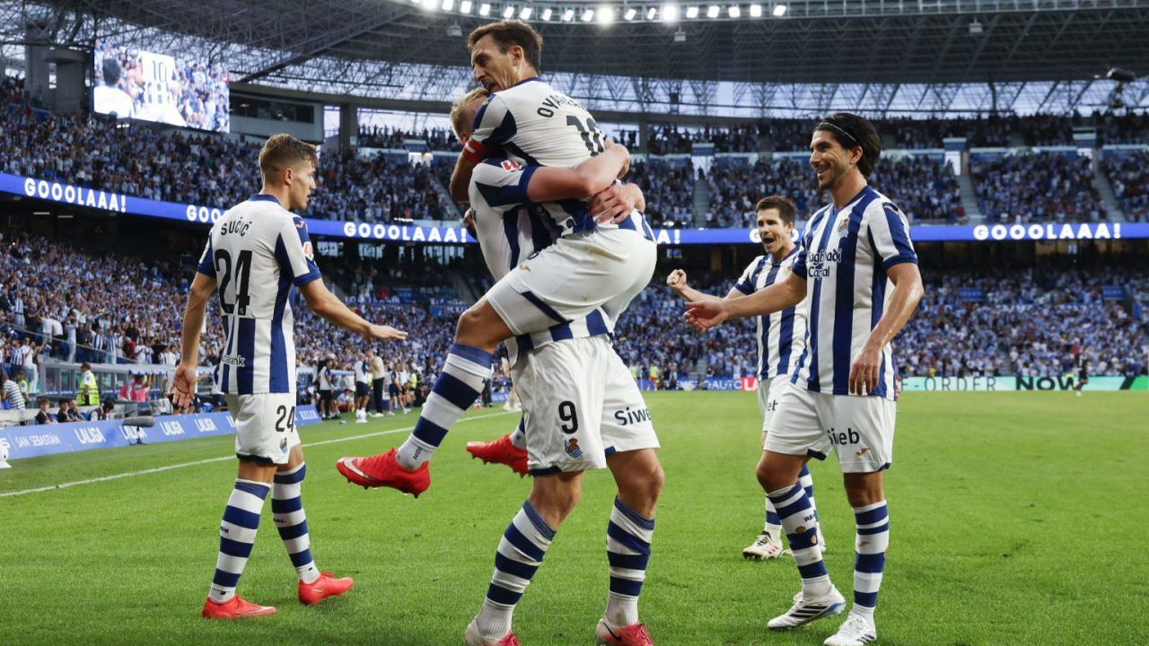 LaLiga. La Real Sociedad vence al Espanyol