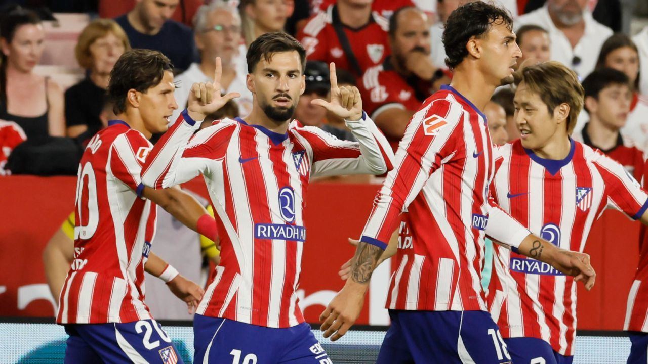 LaLiga. El Atlético conquista Sevilla con un estelar Baena