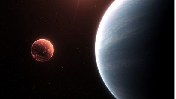 Identificado un nuevo sistema planetario con un posible mundo habitable y otro con lava