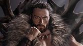 Imagen promocional de la película de Marvel 'Kraven the Hunter', protagonizada por Aaron Taylor-Johnson.
