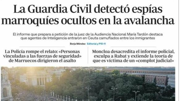 Las portadas de este jueves