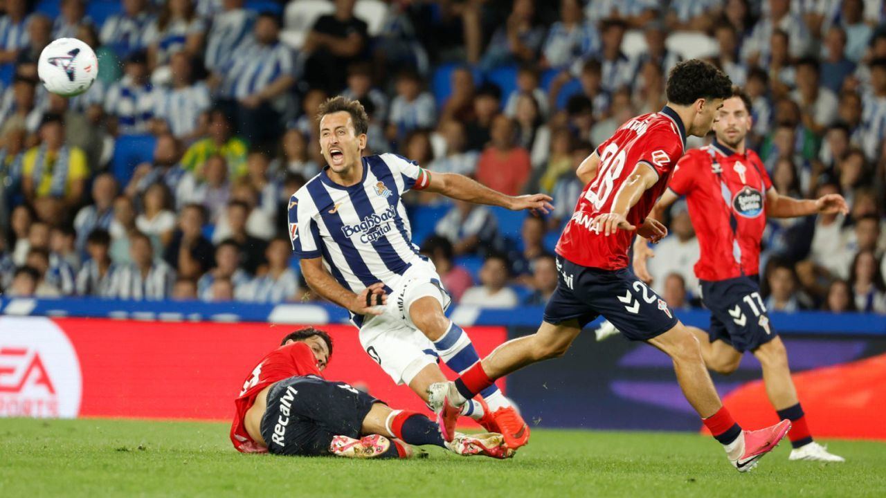 LaLiga. Real Sociedad y Celta se reparten los puntos en Anoeta