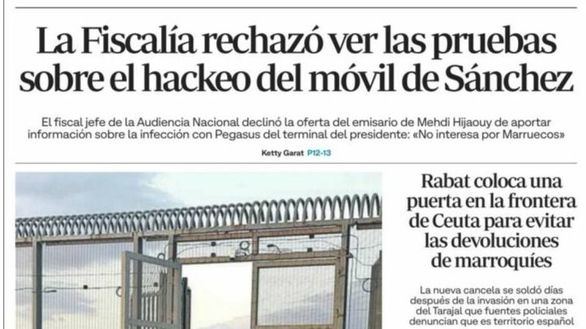 Las portadas de este miércoles