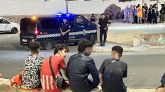 Nueva noche de vandalismo en Ceuta: vehículos, chabolas y contenedores quemados