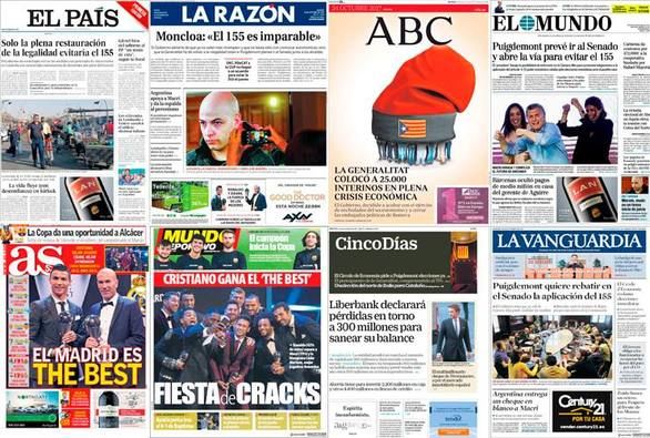 Las elecciones no pueden parar ya el 155