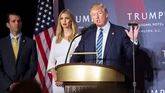 Donald Trump durante la inauguración de uno de sus hoteles en Washington.