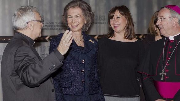 Doña Sofía, en la clausura del 700 aniversario de la muerte de Llull