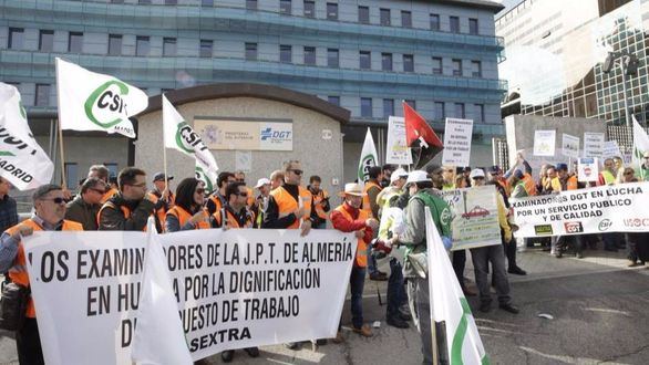 Cifran en 20 millones de euros las pérdidas por la huelga de examinadores