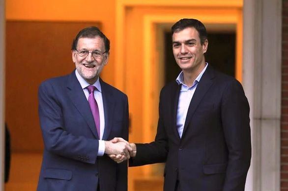 Rajoy y Sánchez, 