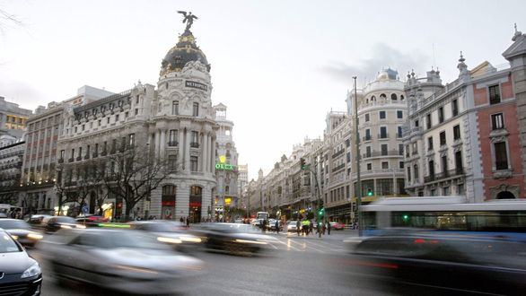 La Gran Vía de Madrid se cerrará al tráfico a partir de Navidades