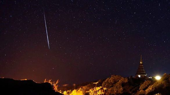 Hasta cuatro meteoros han sobrevolado los cielos de España esta semana