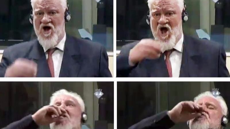 Praljak murió de 