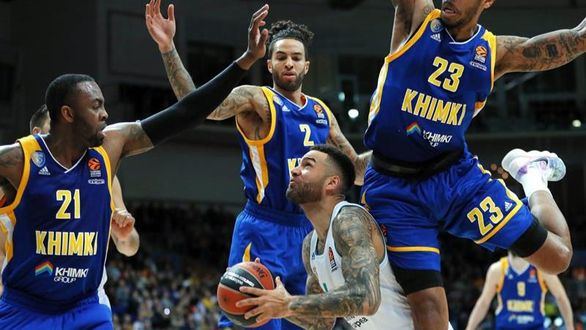 Euroliga. El Real Madrid no se apiada de un Khimki en barrena |78-95