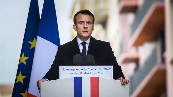 Macron muestra su firmeza frente al nacionalismo en Córcega