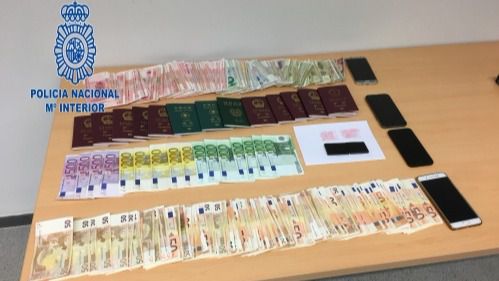 Cae una red de tráfico ilegal de ciudadanos chinos y detienen a 155 personas