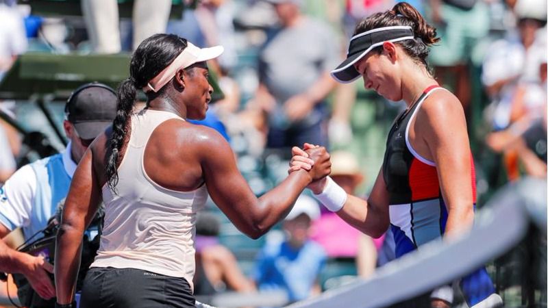 Torneo de Miami. Garbiñe Muguruza vuelve a caer en octavos | 6-3 y 6-4