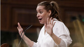 Un diputado de Compromís increpa a Ester Muñoz en el Congreso: '¡Lo vais a pagar!'